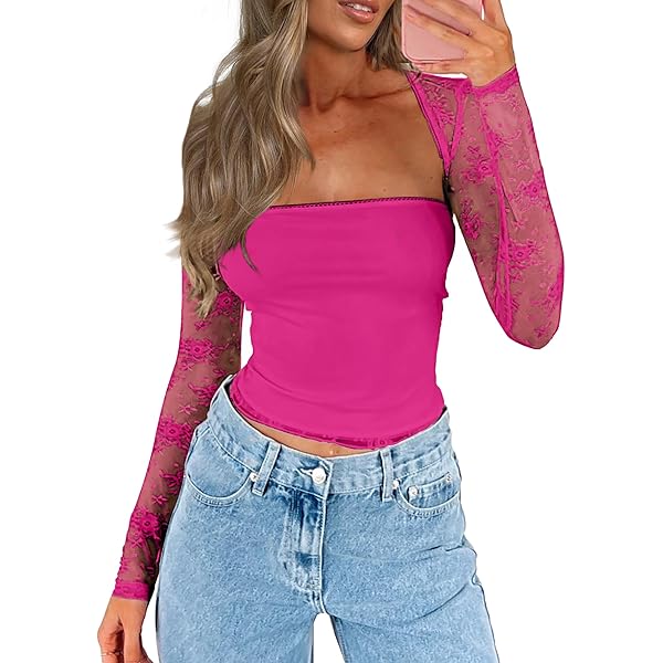 トップス yo biotop lace long sleeve top BIOTOP(ビオトープ) / 【yo BIOTOP】lace long sleeve top